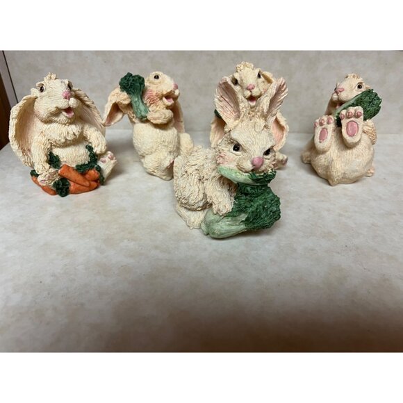 Adorable Vintage Cottontale Collection Rabbit Figurine - Picture 3 of 8